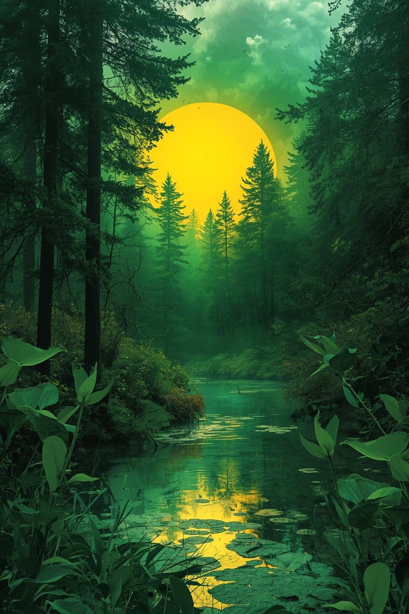 GreenTV nature collage