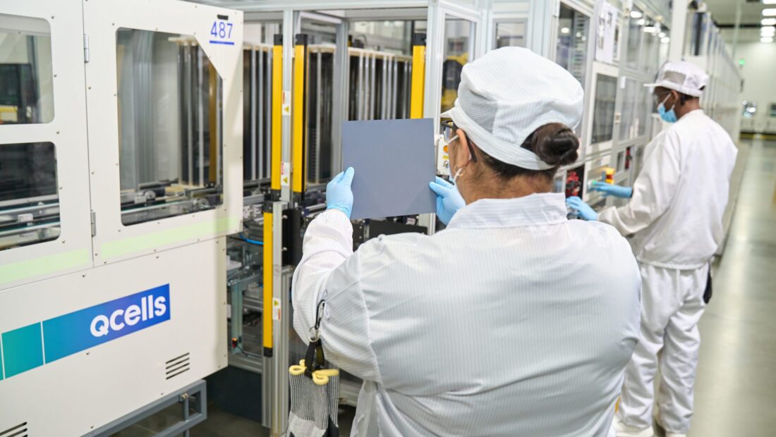 The first vertically integrated solar facility in the U.S. is now in operation