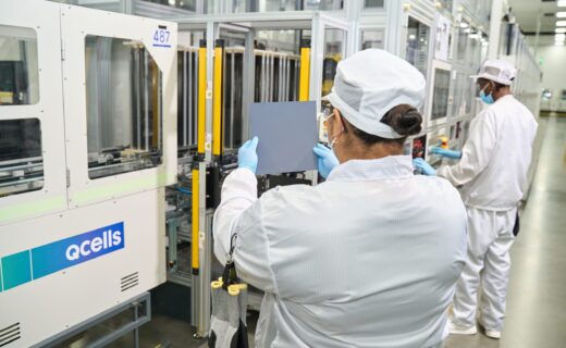 The first vertically integrated solar facility in the U.S. is now in operation
