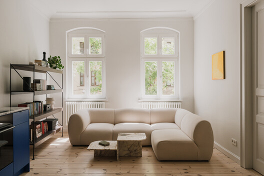Apartment Interior within Poznań's Łazarz District / LBWA