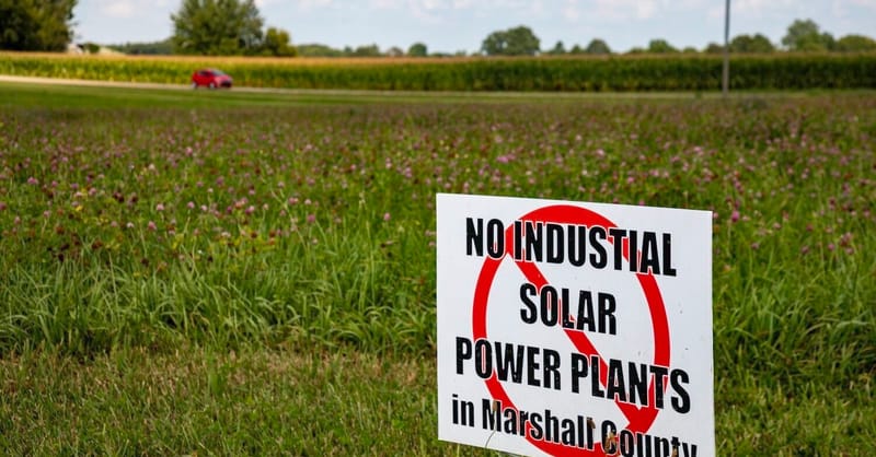 Solar is booming in Indiana. Not everyone is happy about it.