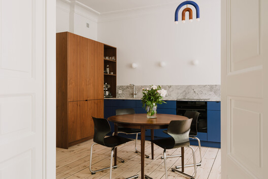 Apartment Interior within Poznań's Łazarz District / LBWA
