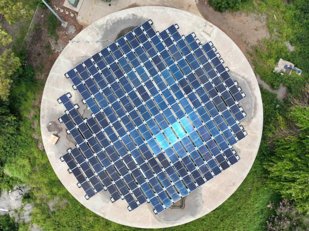 Case study: Solar on the reservoir? Engineering tank-mounted PV for municipal water systems
