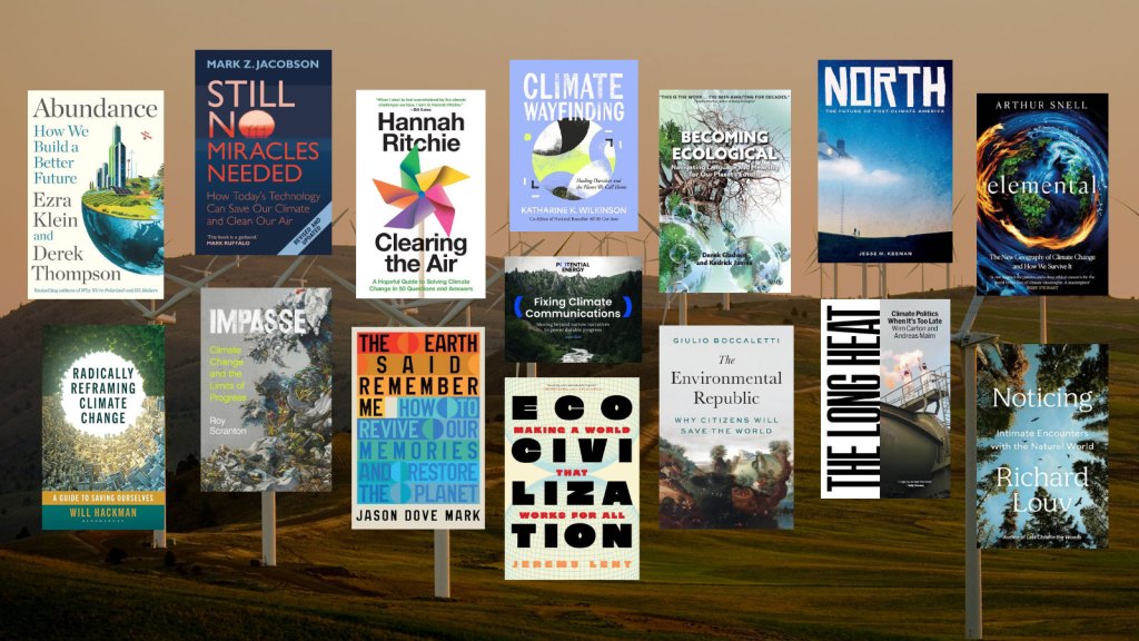 15 new books for five new takes on climate change