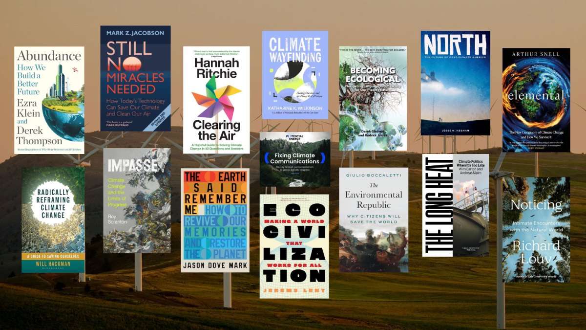 15 new books for five new takes on climate change