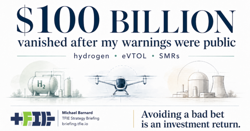 About $100 Billion Vanished After My Technology Warnings Were Public