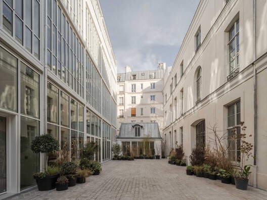 Rue Pavée, renovation project for a complex of historic buildings in Paris / MARS Architectes
