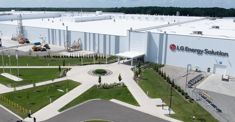 In Michigan, LG opens one of America’s biggest battery cell factories