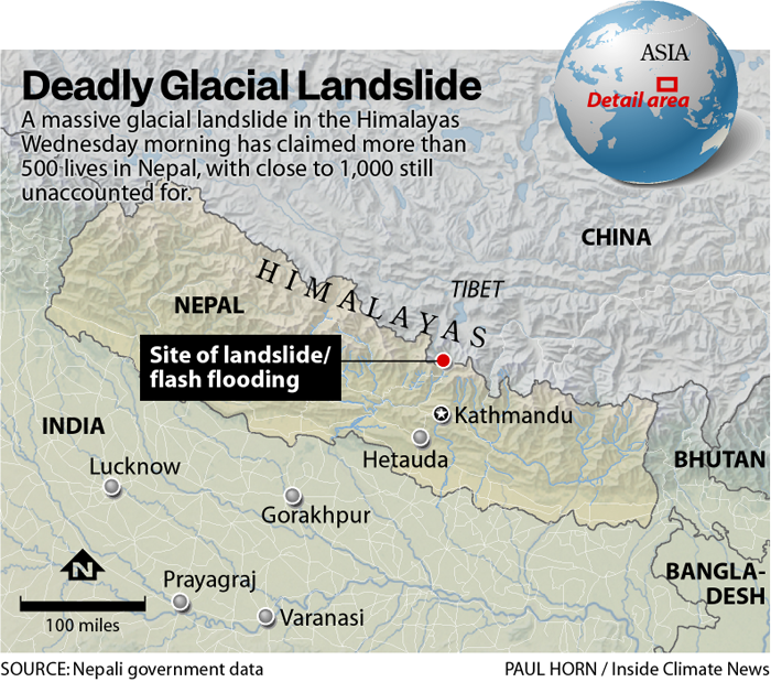 Flood-Ravaged Nepal on Alert as Scientists Warn of Additional Risk
