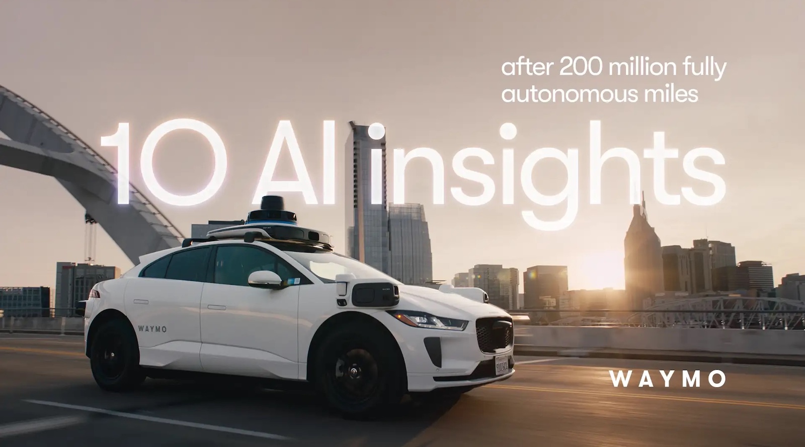 10 AI Lessons from Driving 200+ Million Fully Autonomous Miles