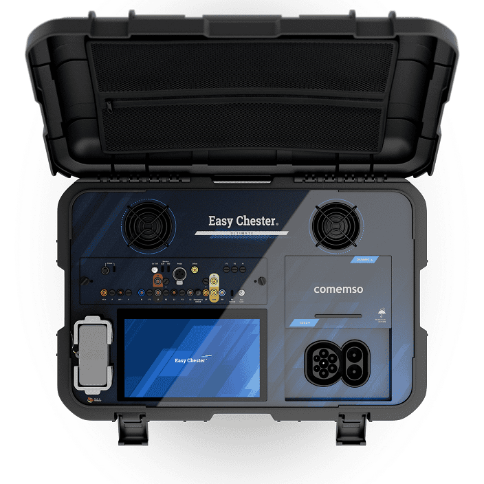 comemso’s Easy Chester Ultimate tests charging stations in one mobile system