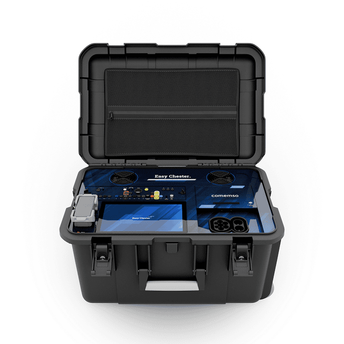 comemso’s Easy Chester Ultimate tests charging stations in one mobile system