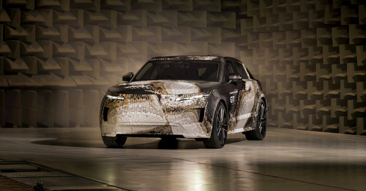 Range Rover’s next EV breaks cover, and it’s not an SUV [Images]