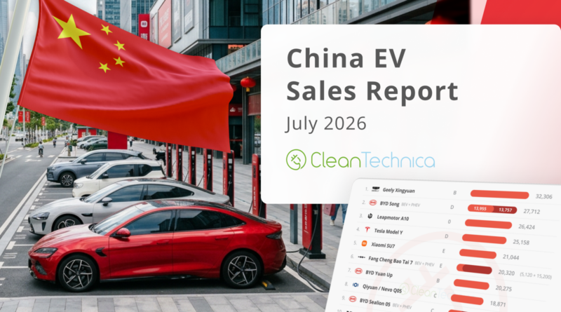 The ICE Meltdown Continues — July’s China EV Sales Report (44% BEV Share)