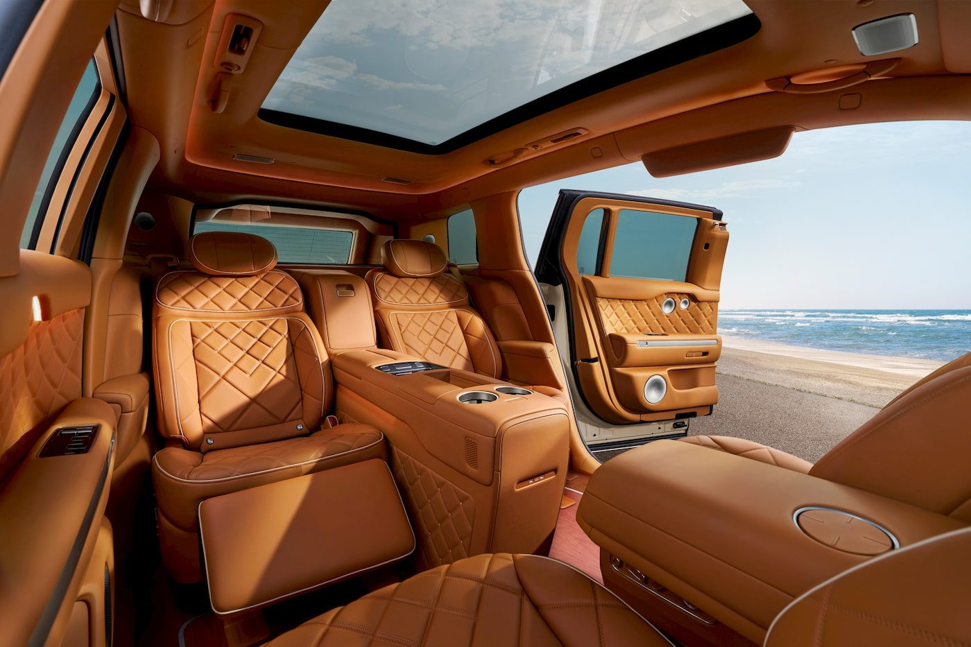 The Genesis GV90 takes luxury up a notch with coach doors and all [Images]