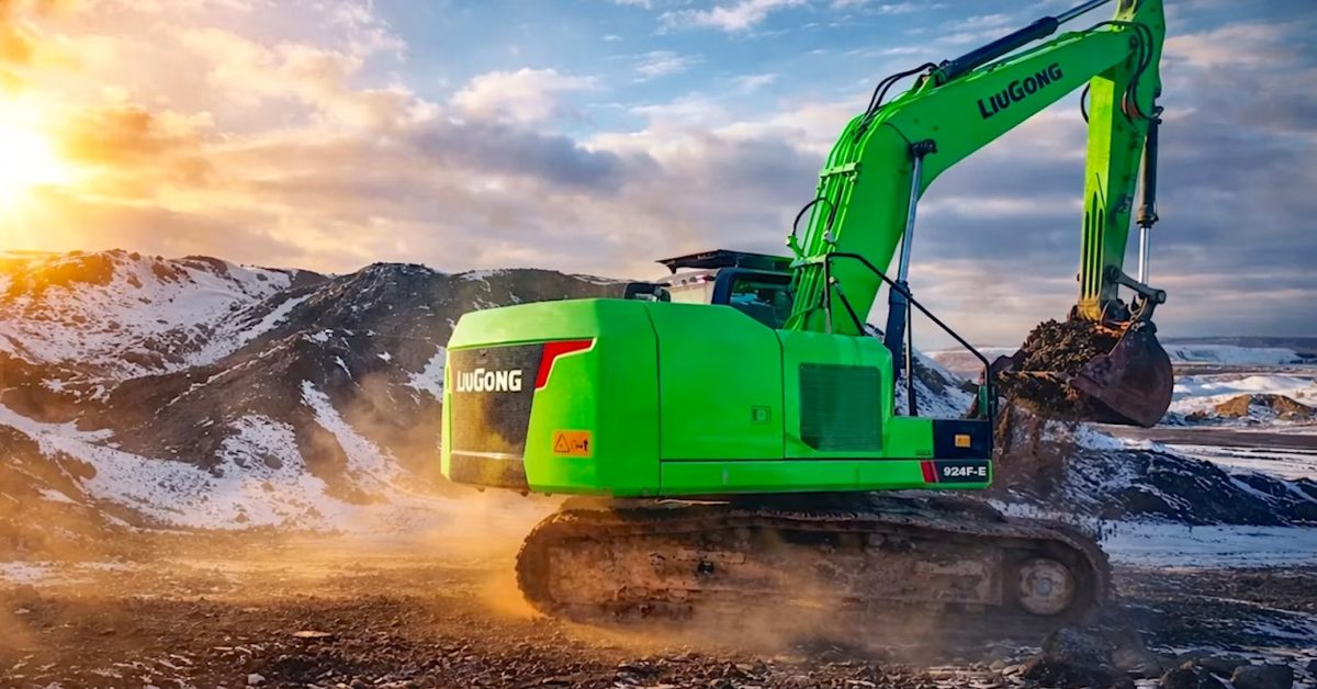 E-quipment highlight: LiuGong 924FE electric excavator is coming to America