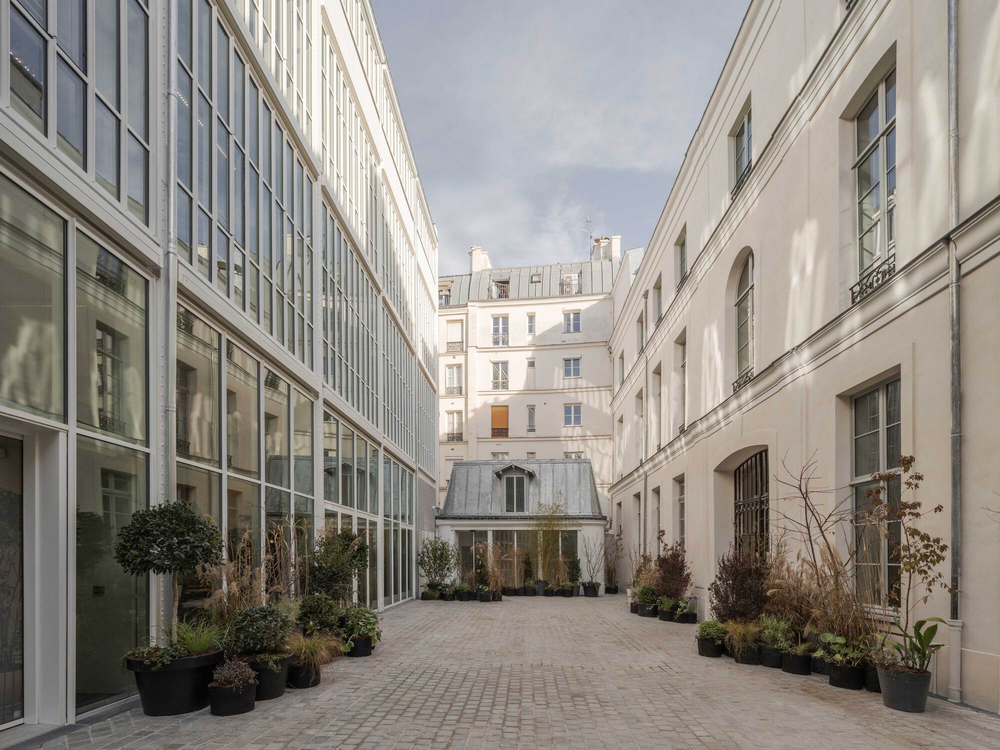Rue Pavée, renovation project for a complex of historic buildings in Paris / MARS Architectes