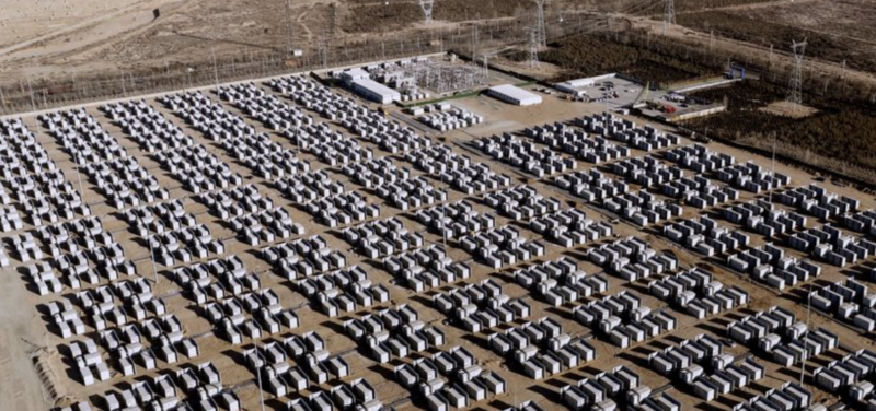 World’s Largest 12.8 GWh Battery Storage Cluster Activated in China