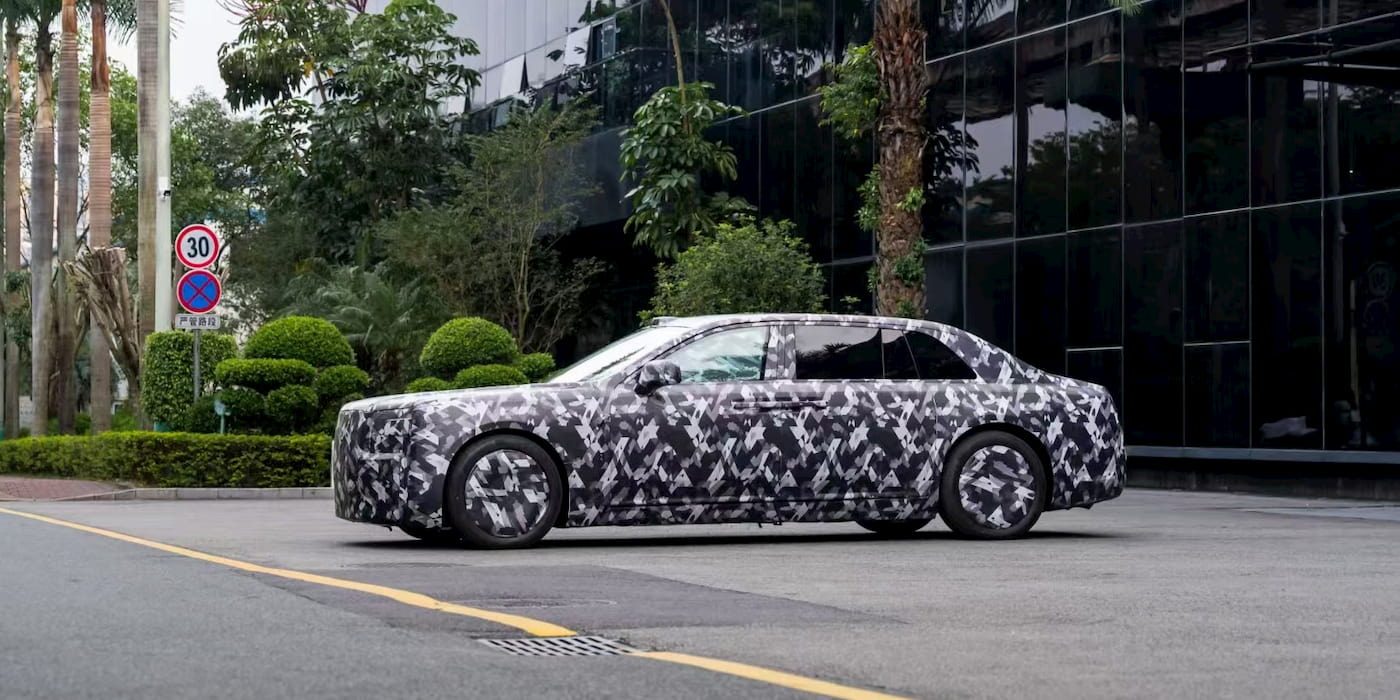 BYD tests new ultra-luxury EV with coach doors and a solid-state battery