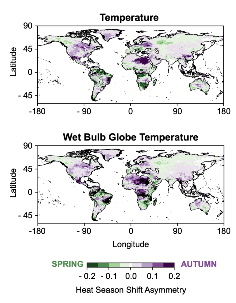 Guest post: How extreme heat is ‘creeping’ from summer into autumn and spring