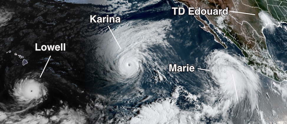 Edouard delivers an outsized flash-flood punch to eastern Texas