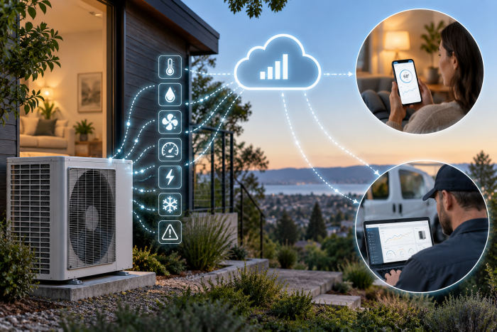 Heat-Pump Remote Monitoring Systems Promise Greater Convenience, But Who Owns Your Home’s Data?