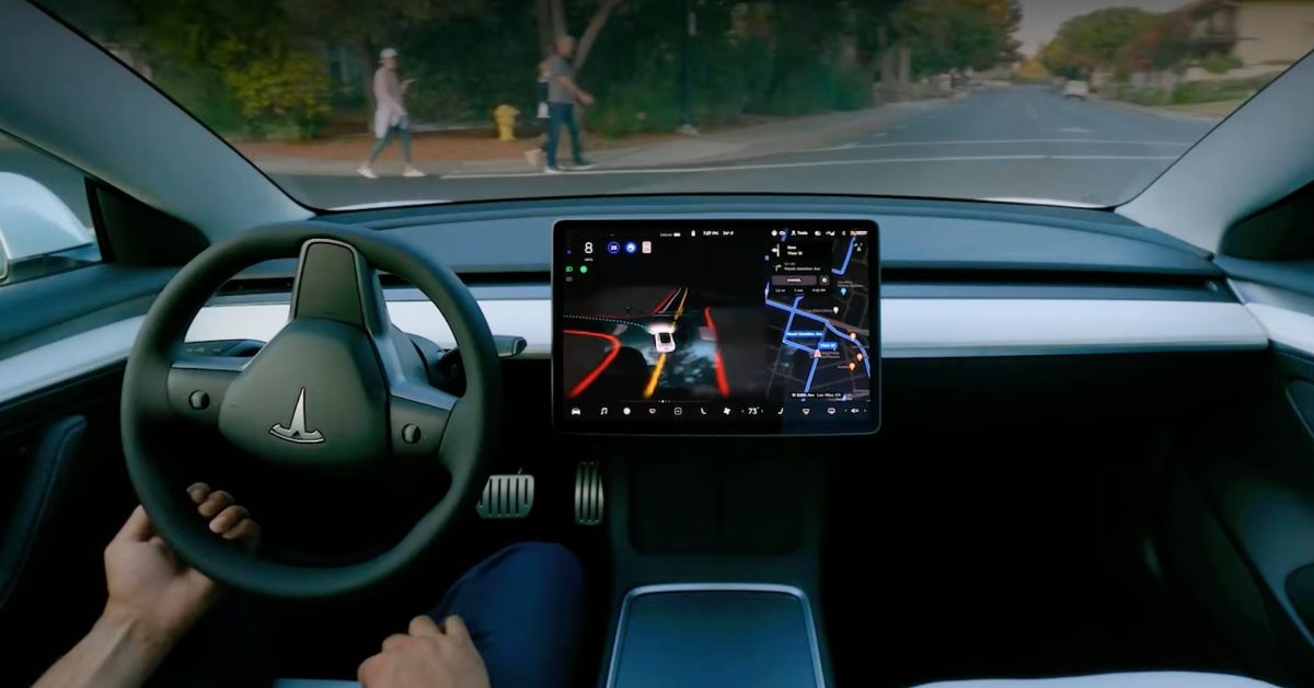 Tesla Full Self-Driving can now take over manual driving to avoid a collision