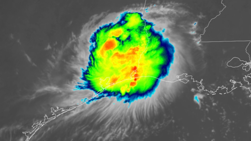 Edouard delivers an outsized flash-flood punch to eastern Texas
