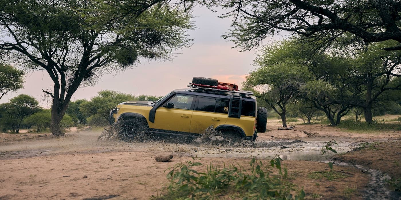 Defender’s smaller off-road EV spotted testing ahead of its debut