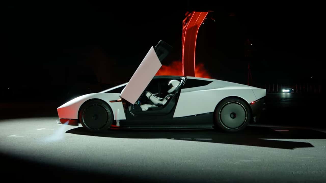 Will The Flying Tesla Roadster Be Street Legal? Elon Musk Won't Say