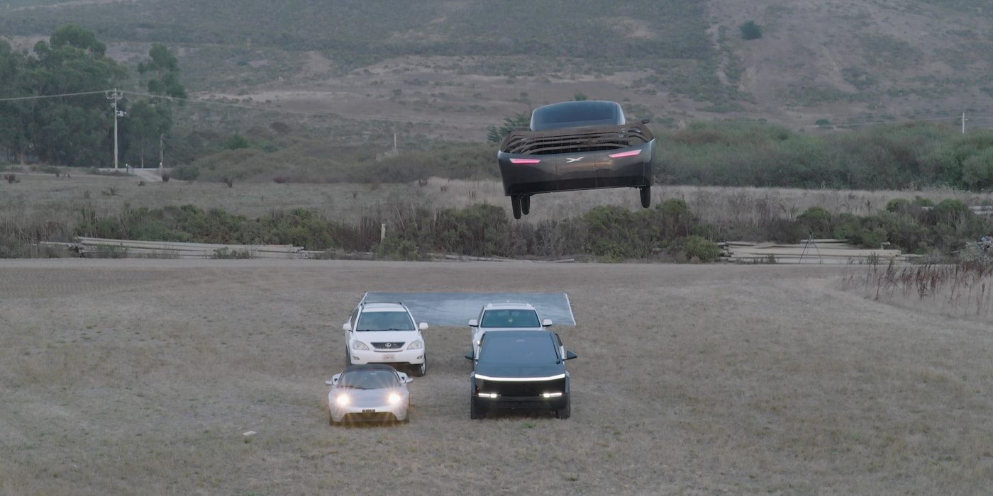 Alef welcomes Tesla to the electric flying car race by flying over the Roadster [Video]